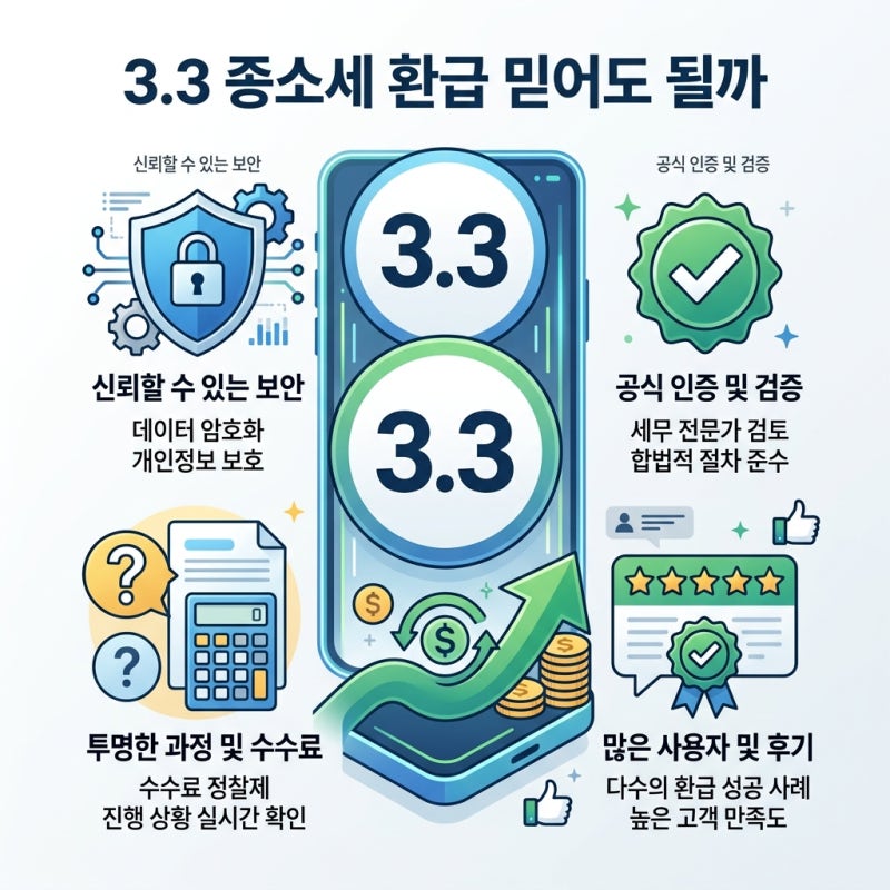 삼쩜삼 종합소득세 환급 조회 방법, 수수료 결제 시기, 믿어도 되는 건가