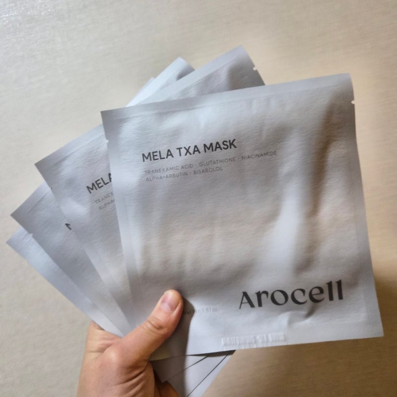 여배우기미팩 추천 아로셀 멜라 TXA 마스크로 기미관리 시작하기