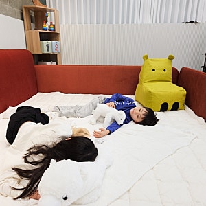 더필더디자인 저상형 패밀리침대 추천, 아기침대 고민된다면
