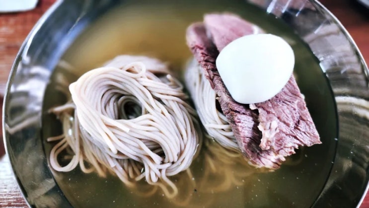 미슐랭 냉면 맛집 해운대 부다면옥
