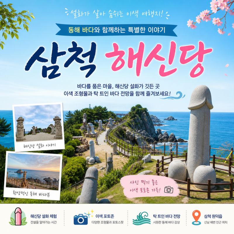 삼척 해신당공원 방문 후기｜해신당 설화부터 바다뷰까지 꼭 가봐야 할 이유