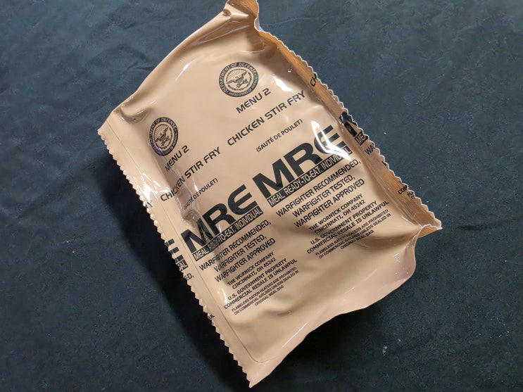  MRE Menu 2 CHICKEN STIR FRY