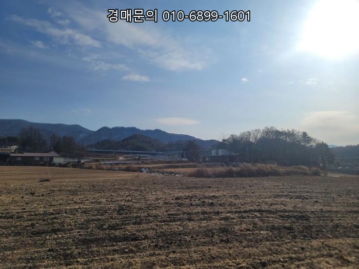  강원 평창 진부역 인근 2600평대 넓은 대지, 전원생활의 꿈 송정리 1359 주택 경매 2024타경33410