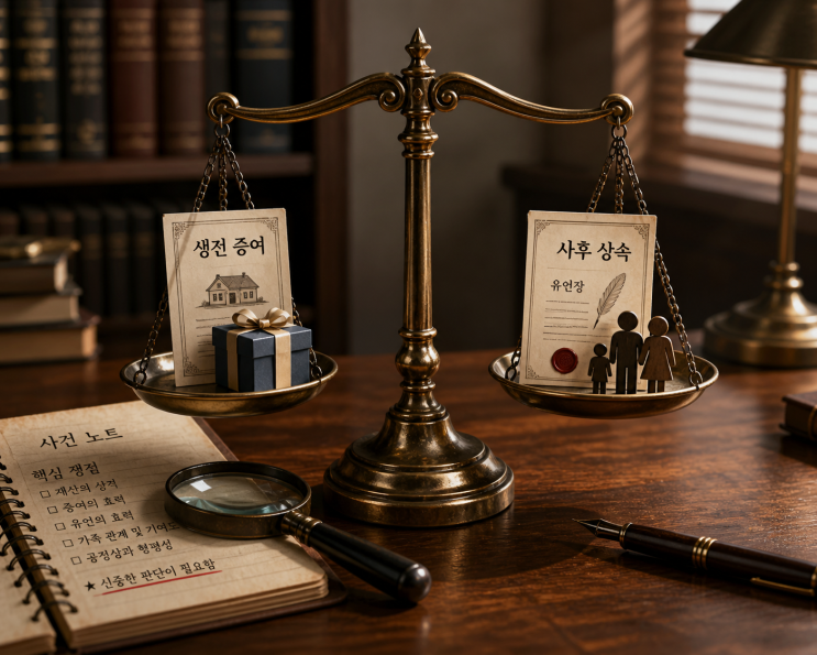  [인천 상속등기 실무] "살아생전 증여할까요, 돌아가신 후 상속받을까요?" 30년 수사관 출신 법무사가 명쾌하게 정리해 드립니다