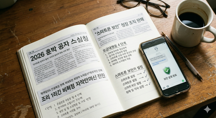 부고장 스미싱 확인 방법 | 개인정보 유출 방지 | 긴급 신고 번호| 피해 예방 3단계