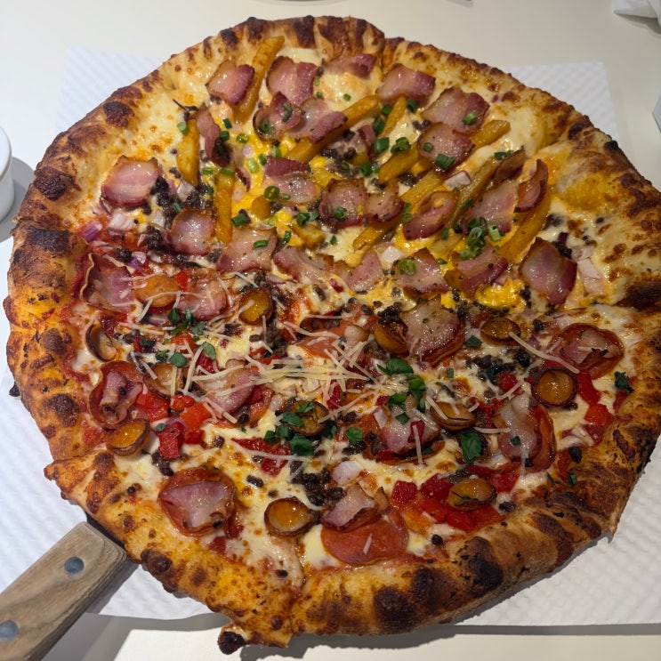  위례 중앙광장 맛집 / 토핑이 푸짐하게 올라가는 미국식피자맛집 [ 잭슨피자 위례점 ]