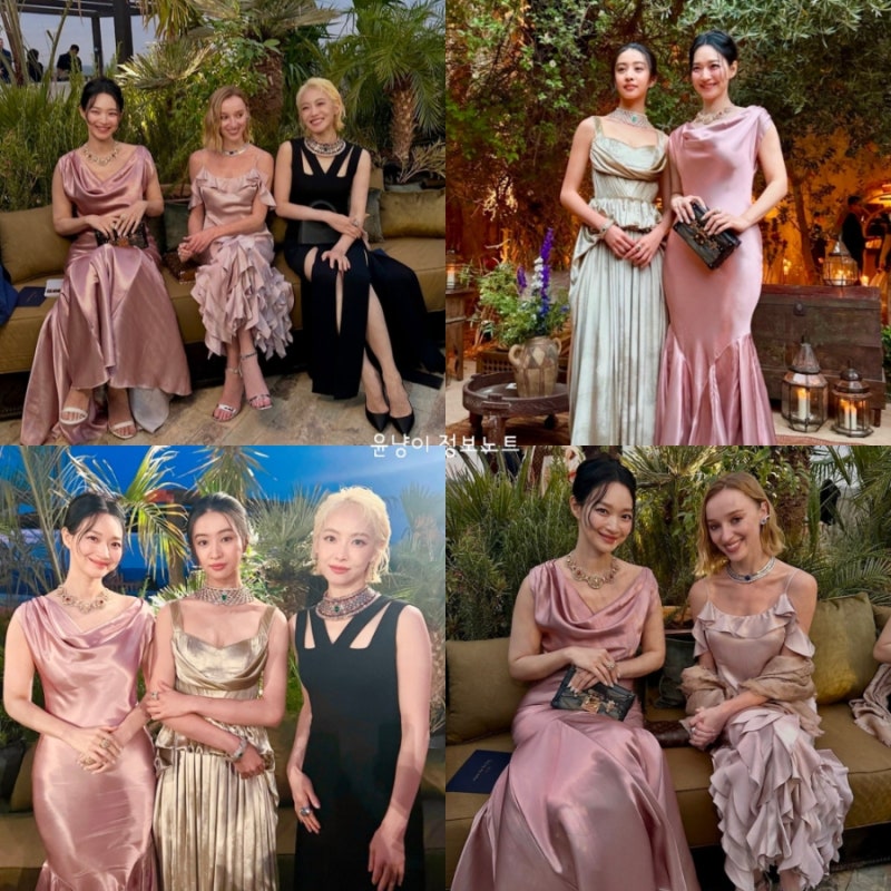 신민아·코우키·빅토리아 모로코 만남 “한중일 미모 다 모였다”…신민아 옆에서도 밀리지....