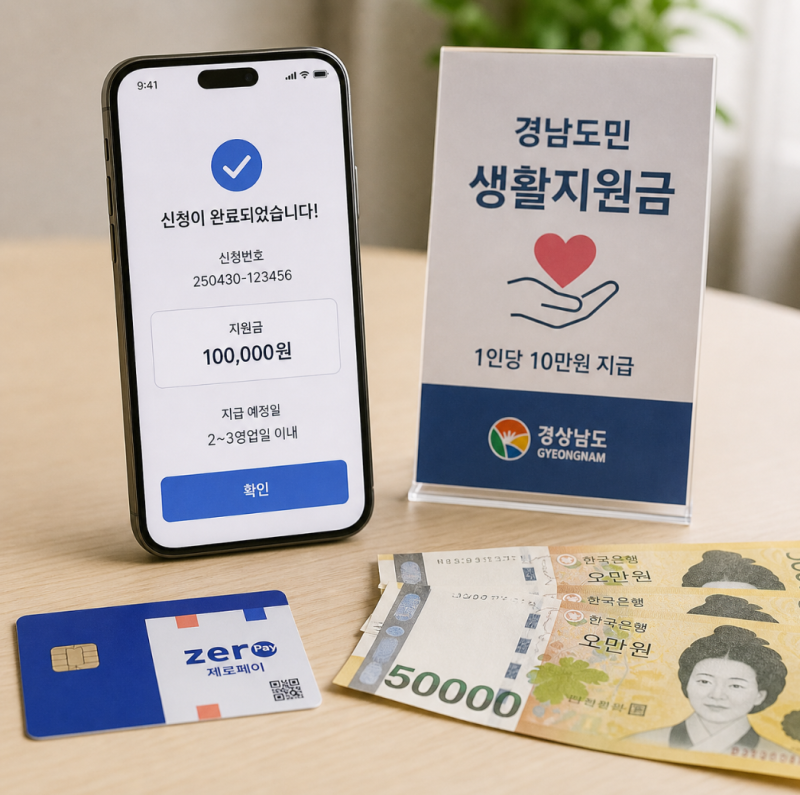 경남도민 생활지원금 신청 시작, 제로페이로 받는 방법 직접 해보니