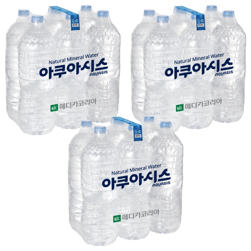 일상에 어울리는 아쿠아시스 무라벨 생수, 2L, 18개 추천