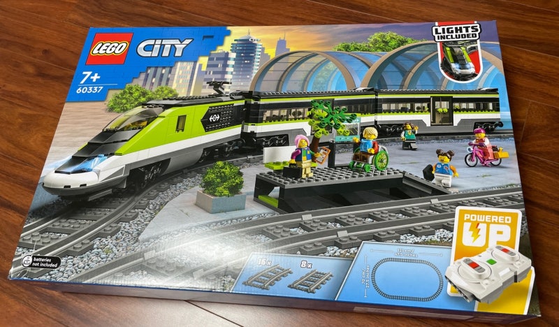 아이들 레고 선물 추천 레고시티 60337 고속기차 후기(LEGO CITY Express Passenger Train)