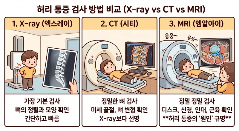 허리 MRI 비용, 병원마다 왜 이렇게 다를까? 평균 가격 한눈에 정리