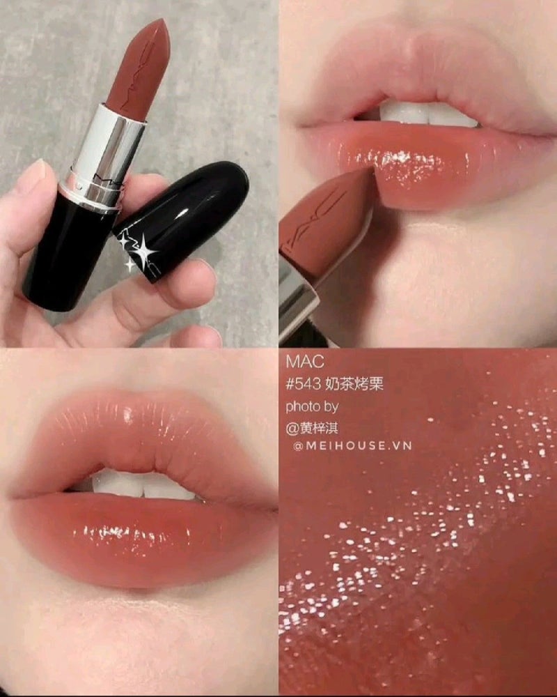 [ 리뷰 ] 맥 543 포쉬핏 발색 후기 / 맥 립스틱 추천