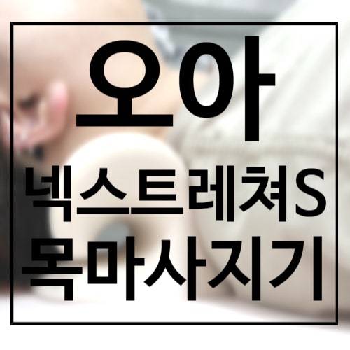 거북목 스트레칭 하고 싶다면 오아 넥스트레쳐S 목마사지기 추천해