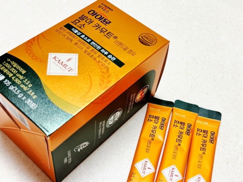 카무트효능 속 편한 하루를 위한 선택! 하이뮨 발아 카무트 소화 효소 섭취 후기
