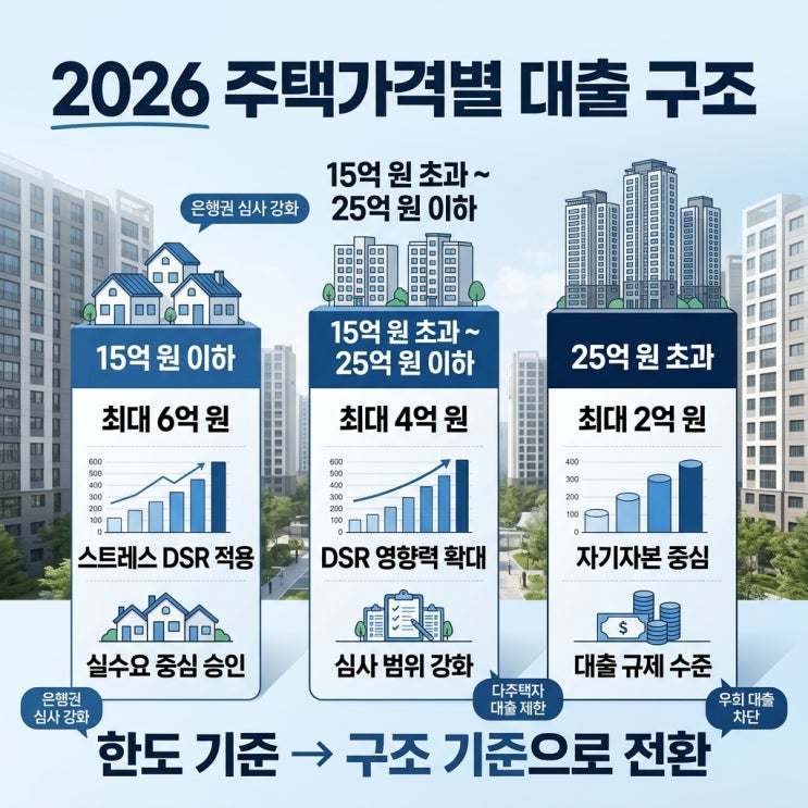  2026 대출 규제 타임라인 핵심정리
