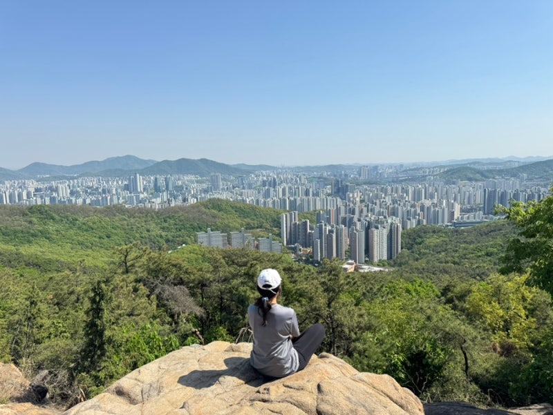 안양 망해암 등산 뷰포인트 항공무선표지표
