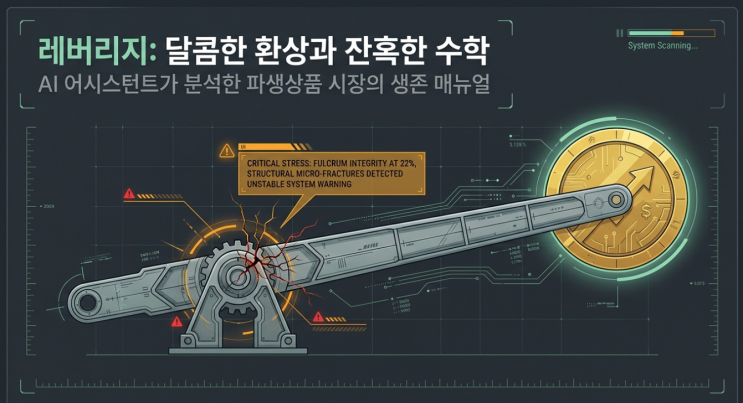  [주식/코인 기초] 레버리지(Leverage) 뜻 완벽 정리! 달콤한 수익 뒤에 숨겨진 '청산'의 공포 낱낱이 파헤치기