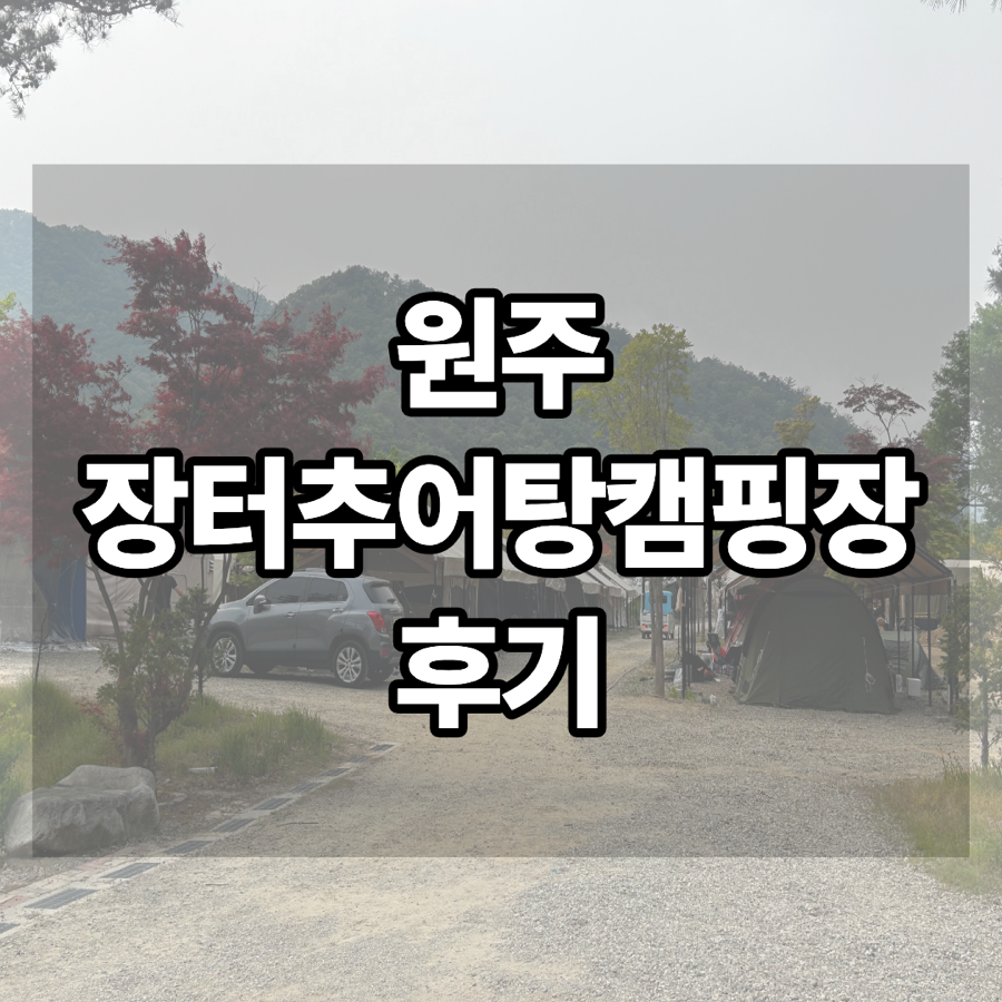 장터추어탕캠핑장 사진 1