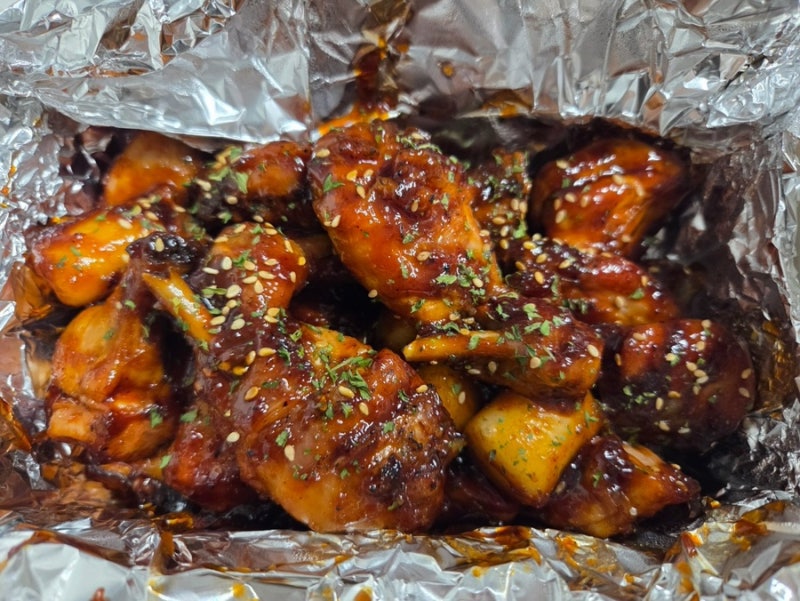 영등포주민들의 숨은 맛집 영등포동치킨집 냠냠숯불두마리치킨 영등포점(포장배달가능/예....