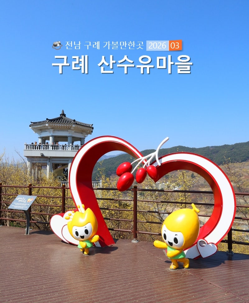 [구례] 구례 산수유마을 구례 산수유꽃축제 2026 구례 산수유꽃축제 일정 실시간 전남 구례 가....