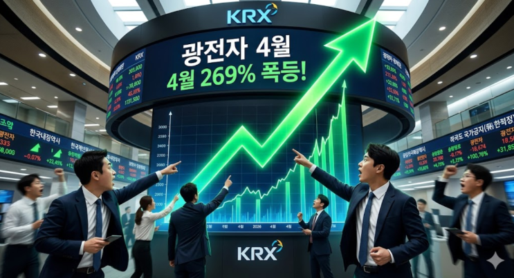  "광반도체 혁명!" 엔비디아의 외침에 광전자 4월 269% 폭등, 그 이유는?