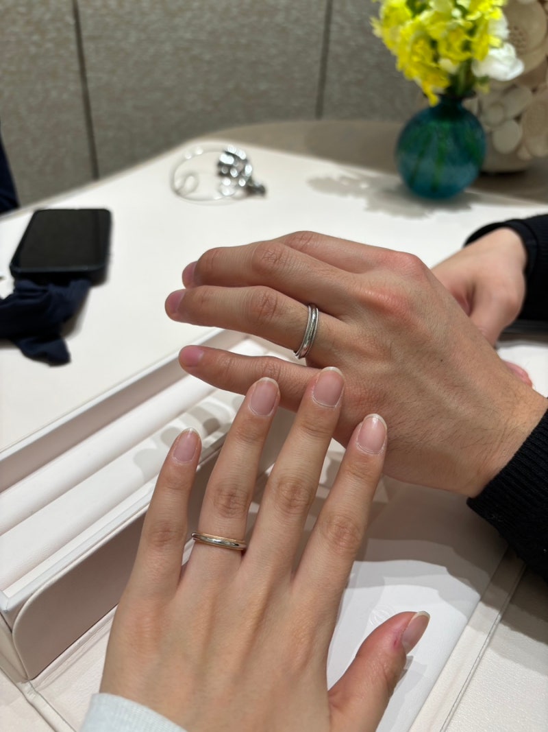 [결혼준비 01]티파니앤코 밀그레인 밴드링 로즈골드 3mm 후기 / 일본 구매 / 가드링 도헤주얼리