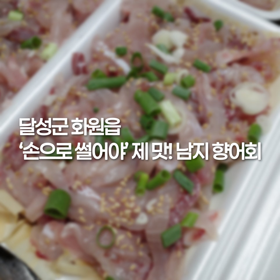 남지향어회 사진 1