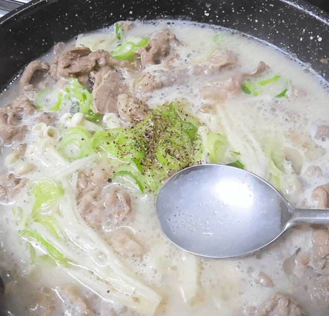 사골분말 활용! 사골국물요리 초간단 레시피, 우삼겹곰탕 국밥 만들기 추천(떡국 만두국 부....