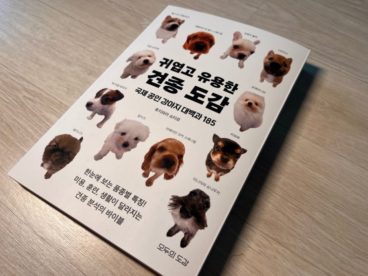  [도서 서평] 『귀엽고 유용한 견종 도감』 - 185종 국제 공인 견종으로 배우는 완벽한 반려견 품종 가이드