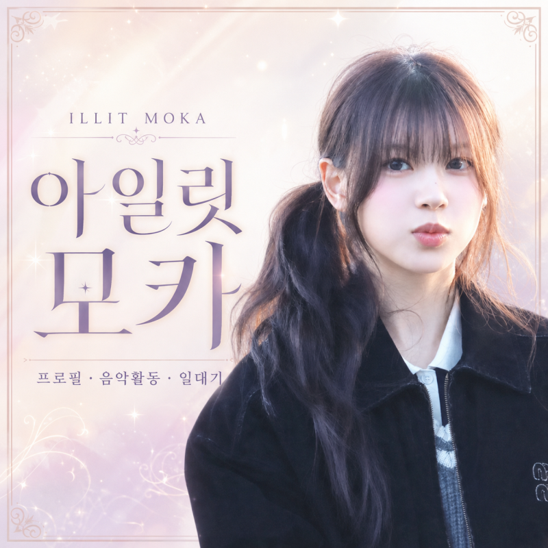 ☕ 아일릿 모카 프로필 총정리｜몽환적인 분위기와 섬세한 표현력이 돋보이는 ILLIT의 일본인....