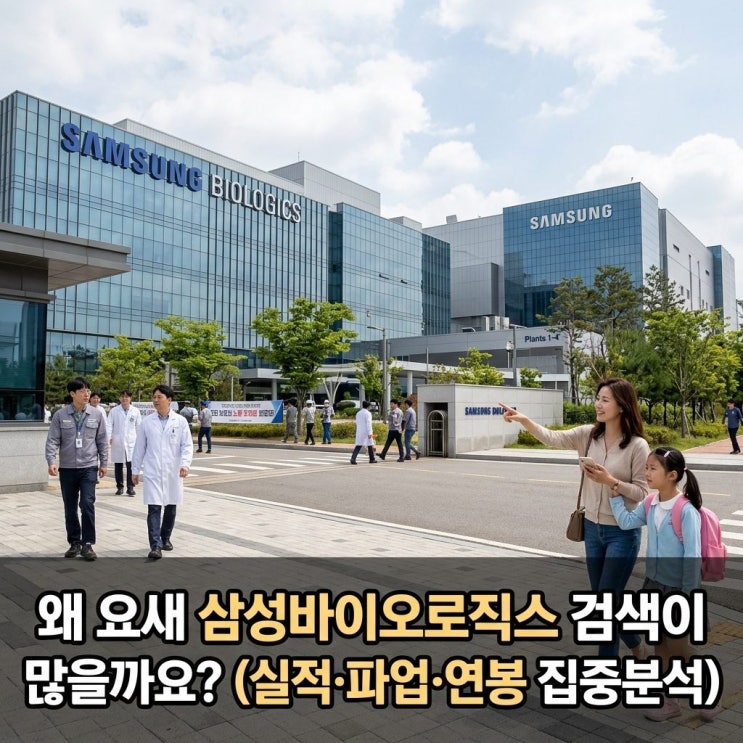  삼성바이오로직스 검색 순위 급등 이유