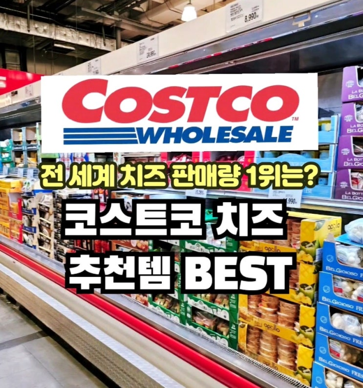  코스트코 치즈추천 음식 전세계 치즈 매출 1위는?