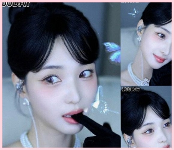 율희 틱톡 여캠 전향 100일, 오드리 헵번 변신에 19금 드라마 출연까지