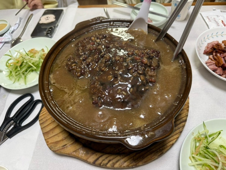  전현무계획3 세종 맛집 은용골농장가든 참숯가마솥 오리훈제 팥두룽지 오리백숙