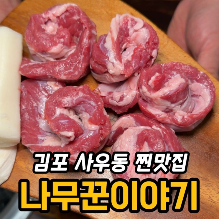  김포 사우동 맛집 나무꾼이야기, 비장탄 한돈 부위별 후기