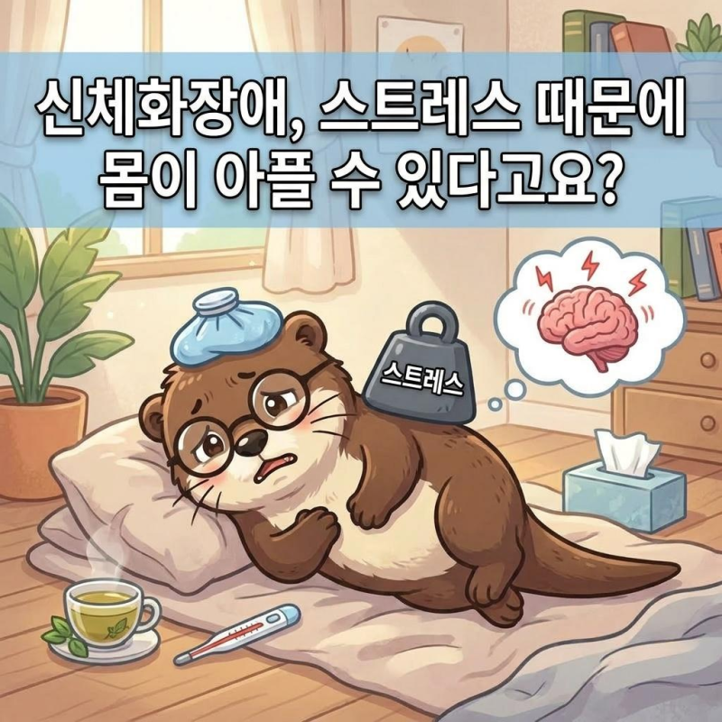신체화장애, 스트레스 때문에 몸이 아플 수 있다고요? 정신과 의사가 정리하는 신체증상장애....