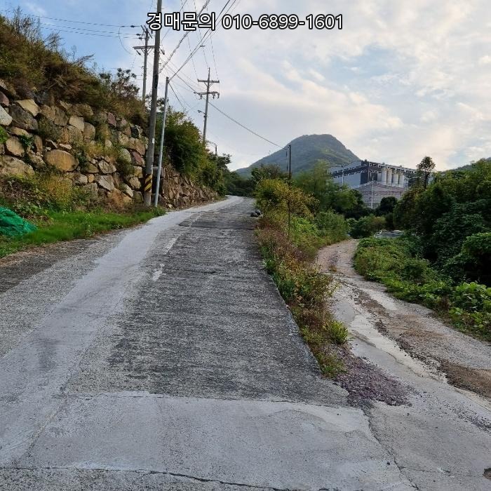  미래 가치 폭발! 김해시 상동면 묵방리, 도로 접한 계획관리지역 대형 임야 경매로 잡는 특별한 기회 2023타경6532