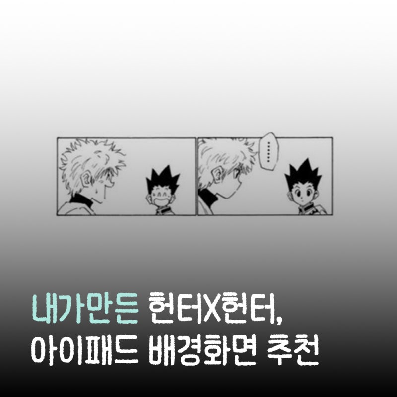 아이패드 배경화면 추천, 헌터X헌터