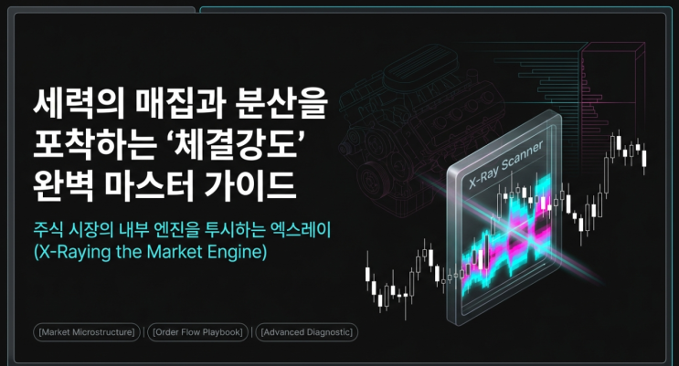  [주식 핵심 지표 요약] 세력의 매집과 분산을 포착하는 '체결강도' 완벽 마스터 가이드