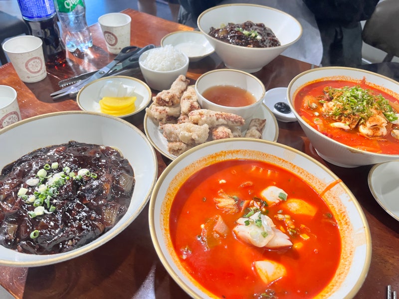 [용인맛집] 갑오징어 짬뽕과 갑오징어 탕수육?! 용인 중국집 맛집 갑짬뽕 후기 (메뉴추천)