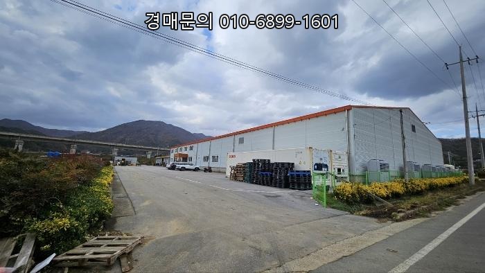  [반값 공장 경매] 전라남도 장성군, 광주 근교 1,700평 대형 부지를 시세 절반에 잡을 특별한 경매 찬스 2024-8643
