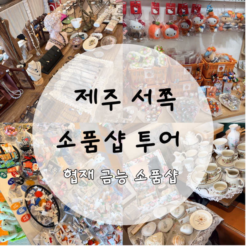 제주 서쪽 소품샵 투어 서쪽가게 코앞에바다 바다상점 후르츨리 메리아일랜드 런던다락