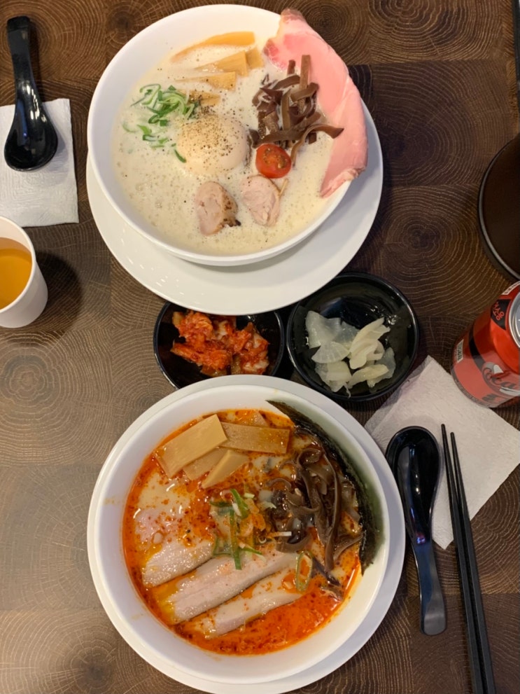  강남역 라멘 맛집 산쇼쿠라멘 추천, 카라돈코츠라멘·흑토리파이탄 후기