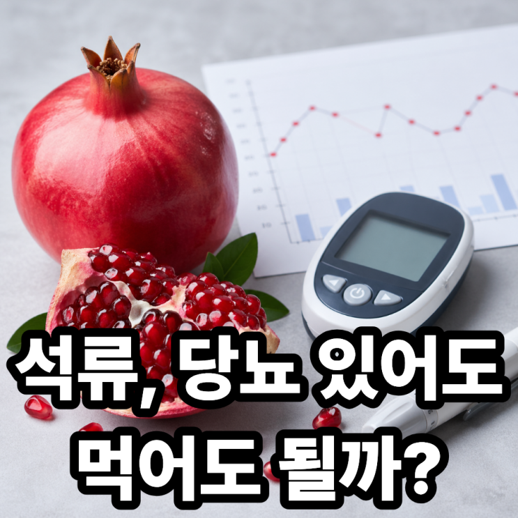  석류와 당뇨 | 혈당에 미치는 영향 분석과 섭취 방법 총정리
