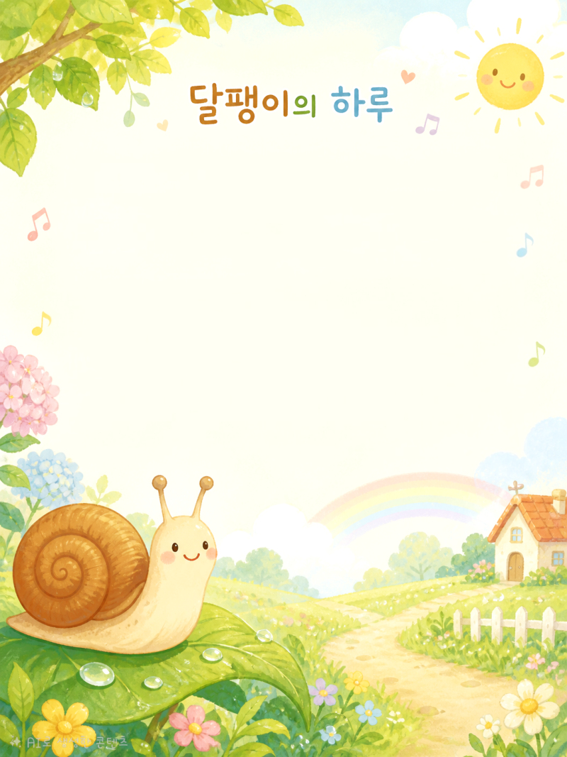 ♬ 달팽이의 하루 - 동요