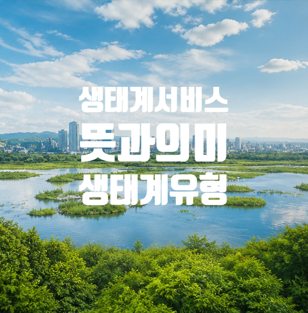  생태계서비스뜻  유형 자연의 선물