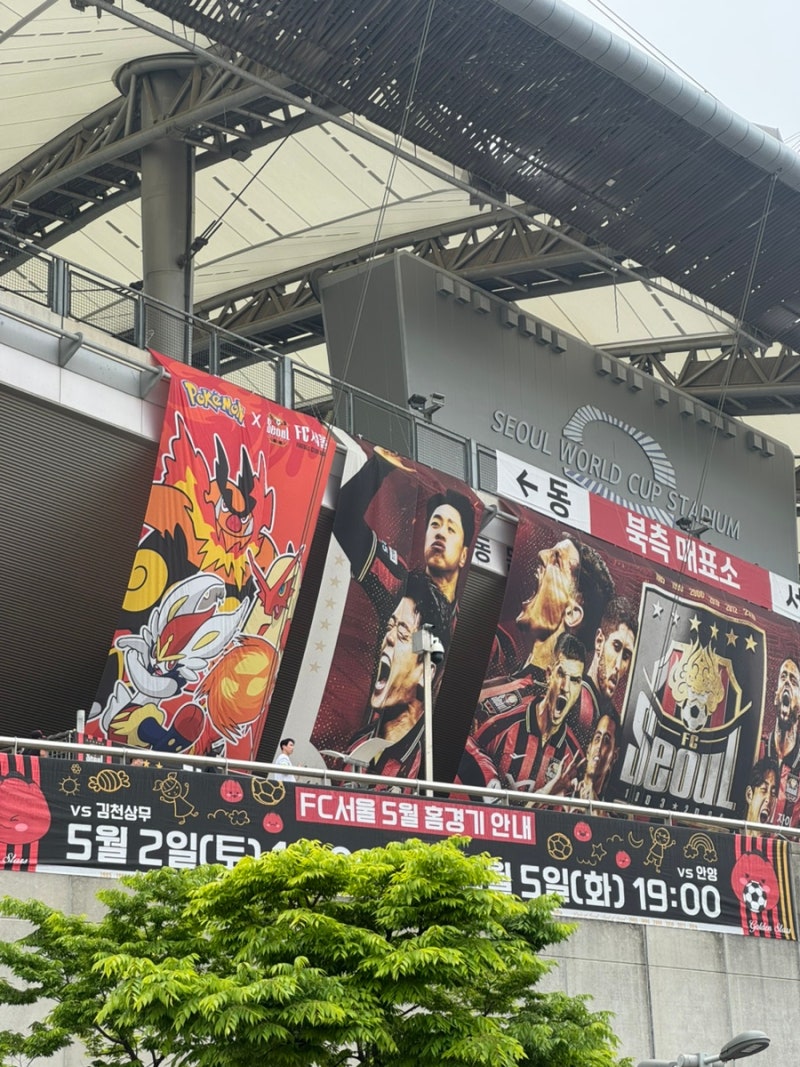 K리그 축구 서울월드컵경기장 평화의공원 주차권 , FC서울 관람후기