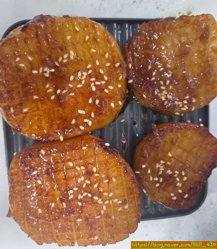  밥 반찬 간단하게 만드는 달달한 무 조림, 스테이크 만들기