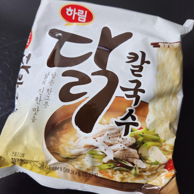 ★신상★ [하림] 닭칼국수 라면