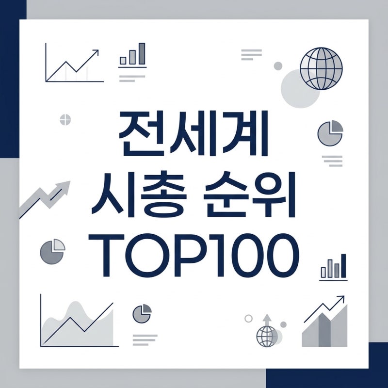 2026년 4월 기준 전세계 시총 순위 TOP100